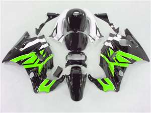 Motorcycle Fairings Kit - 1991-1994 Honda CBR 600 F2 Bright Green/Black Fairings | NH69194-28