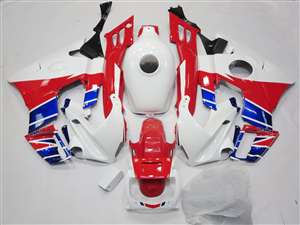 Motorcycle Fairings Kit - 1991-1994 Honda CBR 600 F2 Red white Blue Fairings | NH69598-39