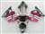 Motorcycle Fairings Kit - 1999-2000 Honda CBR 600 F4 Pink Repsol Fairings | NH69900-12