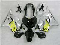 Motorcycle Fairings Kit - 1999-2000 Honda CBR 600 F4 Yellow/Silver Fairings | NH69900-17