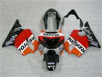 Motorcycle Fairings Kit - 1999-2000 Honda CBR 600 F4 Repsol Orange Fairings | NH69900-2