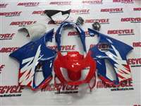 Motorcycle Fairings Kit - 1999-2000 Honda CBR 600 F4 Red/Blue Fairings | NH69900-21