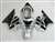 Motorcycle Fairings Kit - 1999-2000 Honda CBR 600 F4 Silver/Black OEM Style Fairings | NH69900-4