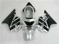 Motorcycle Fairings Kit - 1999-2000 Honda CBR 600 F4 Silver/Black OEM Style Fairings | NH69900-4
