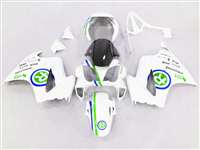 Motorcycle Fairings Kit - 2002-2013 Honda VFR 800 Repsol Green Fairings | NH80213-17