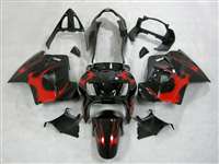 Motorcycle Fairings Kit - 1998-2001 Honda VFR 800 Tribal Red Fairings | NH89801-13