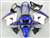 Motorcycle Fairings Kit - 1998-2001 Honda VFR 800 White/Blue Fairings | NH89801-17