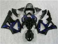 Motorcycle Fairings Kit - Ice Blue Flame 2000-2001 Honda CBR 929RR Motorcycle Fairings | NH90001-1