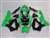 Motorcycle Fairings Kit - 2000-2001 Honda CBR 929RR Green/Black Fairings | NH90001-10