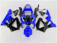 Motorcycle Fairings Kit - Blue/Black 2000-2001 Honda CBR 929RR Motorcycle Fairings | NH90001-26