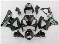 Motorcycle Fairings Kit - 2000-2001 Honda CBR 929RR Green Flame Race Fairings | NH90001-30