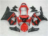 Motorcycle Fairings Kit - 2002-2003 Honda CBR 954RR Red/Black Fairings | NH90203-14