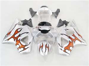 Motorcycle Fairings Kit - 2002-2003 Honda CBR 954RR Orange Tribal Fairings | NH90203-40