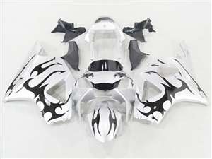 Motorcycle Fairings Kit - 2002-2003 Honda CBR 954RR Black Tribal Fairings | NH90203-42