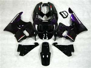 Motorcycle Fairings Kit - 1992-1997 Honda CBR 900RR Deep Purple Flame Fairings | NH99297-9