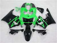 Motorcycle Fairings Kit - 1998-1999 Honda CBR 900RR Green/Black Fairings | NH99899-2