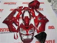 Motorcycle Fairings Kit - 2002-2005 Kawasaki ZX12R Red Fairings | NK10205-6