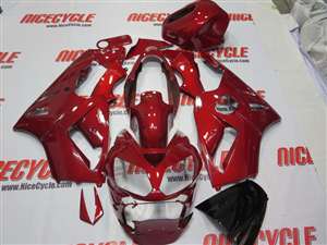 Motorcycle Fairings Kit - 2002-2005 Kawasaki ZX12R Red Fairings | NK10205-6