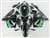 Motorcycle Fairings Kit - 2002-2005 Kawasaki ZX12R Tribal Deep Green Fairings | NK10205-9