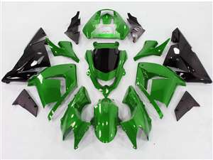 Motorcycle Fairings Kit - Deep Green 2004-2005 Kawasaki ZX10R Motorcycle Fairings | NK10405-23