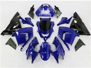 Motorcycle Fairings Kit - 2004-2005 Kawasaki ZX10R Deep Blue Fairings | NK10405-24