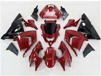 Motorcycle Fairings Kit - 2004-2005 Kawasaki ZX10R Candy Red Fairings | NK10405-27