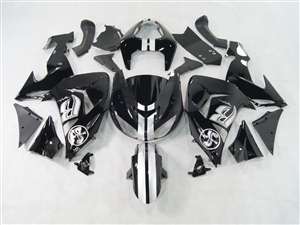 Motorcycle Fairings Kit - 2006-2007 Kawasaki ZX10R Ruff Ryders Fairings | NK10607-14