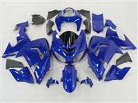 Motorcycle Fairings Kit - 2006-2007 Kawasaki ZX10R Deep Blue Fairings | NK10607-35