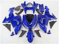 Motorcycle Fairings Kit - 2006-2007 Kawasaki ZX10R Candy Blue Fairings | NK10607-4