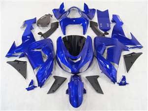 Motorcycle Fairings Kit - 2006-2007 Kawasaki ZX10R Candy Blue Fairings | NK10607-4