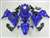 Motorcycle Fairings Kit - 2006-2011 Kawasaki ZX14R Plasma Blue Fairings | NK10611-12