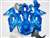 Motorcycle Fairings Kit - 2006-2011 Kawasaki ZX14R Electric Plasma Blue Fairings | NK10611-36