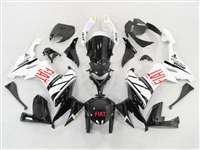 Motorcycle Fairings Kit - 2008-2010 Kawasaki ZX10R FIAT Black Fairings | NK10810-8