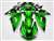 Motorcycle Fairings Kit - 2012-2022 Kawasaki ZX14R Green Fairings | NK11217-3