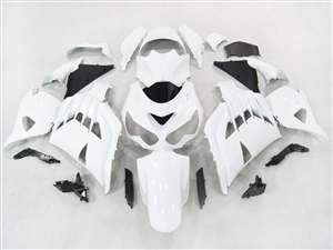 Motorcycle Fairings Kit - 2012-2022 Kawasaki ZX14R Motorcycle Fairings - Unpainted | NK11217-4