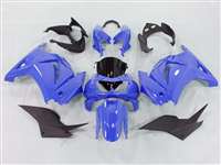 Motorcycle Fairings Kit - 2008-2012 Kawasaki Ninja 250R Super Blue Fairings | NK20812-43