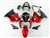 Motorcycle Fairings Kit - Kawasaki 2000-2002 ZX6R and 2005-2009 ZZR600 Motorcycle Candy Red Fairings | NK60002-11