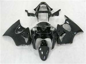 Motorcycle Fairings Kit - Ghost Flame Kawasaki 2000-2002 ZX6R and 2005-2009 ZZR600 Motorcycle Fairings | NK60002-20