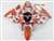 Motorcycle Fairings Kit - Kawasaki 2000-2002 ZX6R and 2005-2009 ZZR600 Metallic Orange Tribal Fairings | NK60002-8