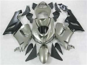 Motorcycle Fairings Kit - 2005-2006 Kawasaki ZX6R Titanium Fairings | NK60506-15