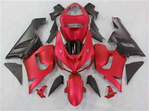 Motorcycle Fairings Kit - 2005-2006 Kawasaki ZX6R Matte Red Fairings | NK60506-42