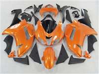 Motorcycle Fairings Kit - Metallic Orange 2007-2008 Kawasaki ZX6R Motorcycle Fairings | NK60708-22