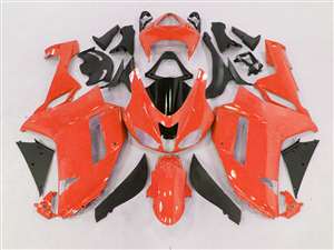 Motorcycle Fairings Kit - 2007-2008 Kawasaki ZX6R Orange Fairings | NK60708-28