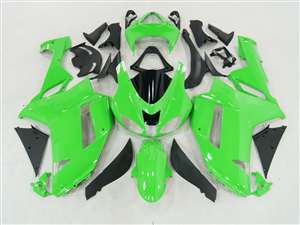 Motorcycle Fairings Kit - 2007-2008 Kawasaki ZX6R Bright Green Fairings | NK60708-29