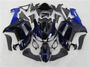 Motorcycle Fairings Kit - 2007-2008 Kawasaki ZX6R Electric Fire Fairings | NK60708-9