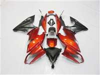 Motorcycle Fairings Kit - 2009-2011 Kawasaki Ninja 650R / ER6s Burnt Orange Fairings | NK60911-4