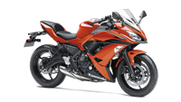Motorcycle Fairings Kit - 2017-2022 Kawasaki Ninja 650R / ER6s Metallic Orange Fairings | NK61719-4