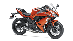 Motorcycle Fairings Kit - 2017-2022 Kawasaki Ninja 650R / ER6s Metallic Orange Fairings | NK61719-4