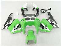 Motorcycle Fairings Kit - 1997-2003 Kawasaki ZX-7R Checkered Flag Race Fairings | NK79703-10