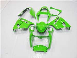 Motorcycle Fairings Kit - 2002-2003 Kawasaki ZX9R Bright Green Fairings | NK90203-13